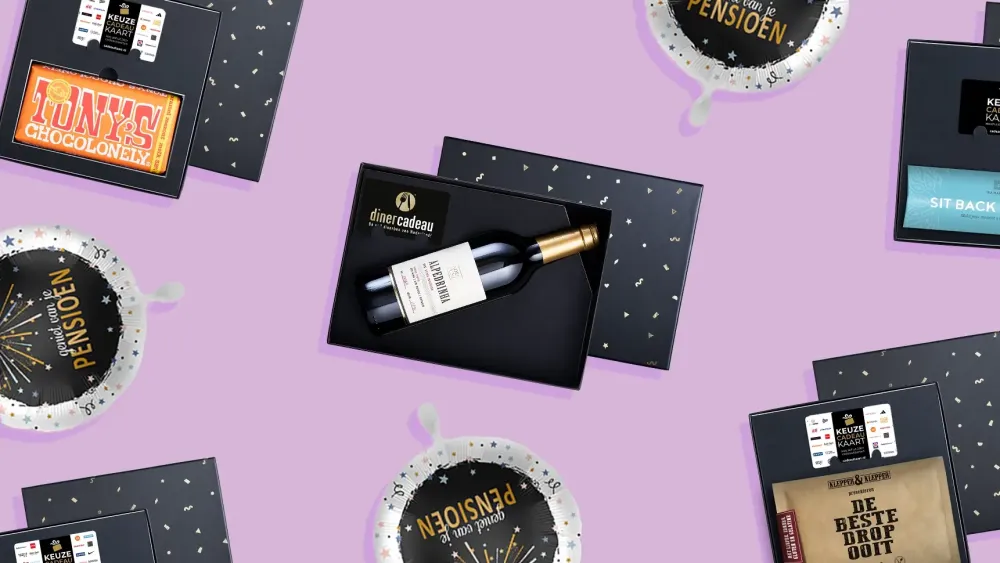 Pensioencadeau voor een collega